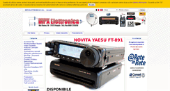 Desktop Screenshot of mpxelettronica.com